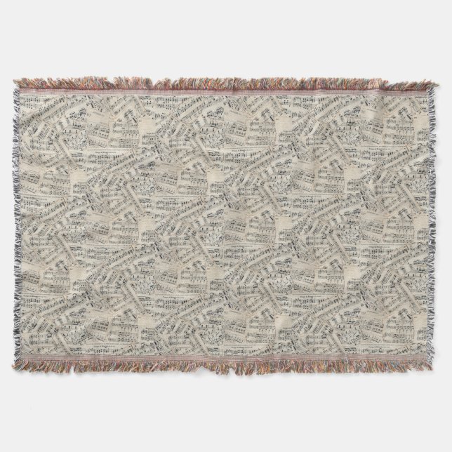 Vintage Notenpapiersammlung Decke (Vorderseite)