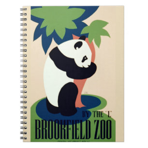 Vintage-Notizbuch “Brookfield Zoo” Notizblock