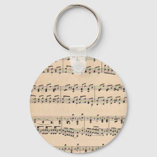 Vintage Notizzettel Schlüsselanhänger