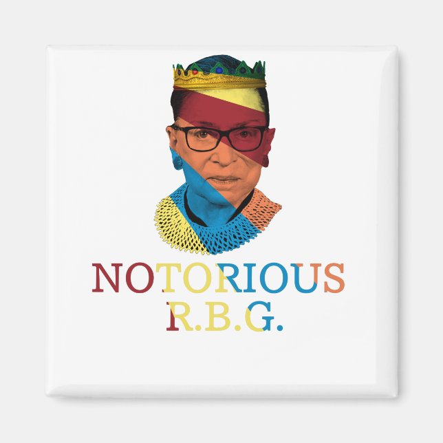 Vintage Notorious RBG Magnet (Vorne)