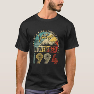 Vintage November 1994 30. Geburtstagsgeschenk für T-Shirt