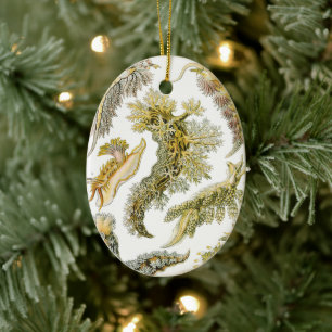 Vintage Nudibranchia, Meeresschnecken von Ernst Ha Keramik Ornament