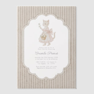 Vintage-Nursery-Cottagecore-Kätzchen-Baby-Party