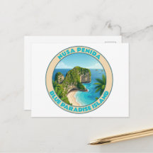 Vintage Nusa Penida Bali Kelingking Beach Travel