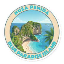Vintage Nusa Penida Bali Kelingking Strand Reise