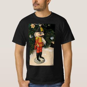 Vintage Nussknacker unter dem Weihnachtsbaum T-Shirt