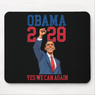 Vintage Obama 2028 Lustig Politisch Patriotisch Wä Mousepad