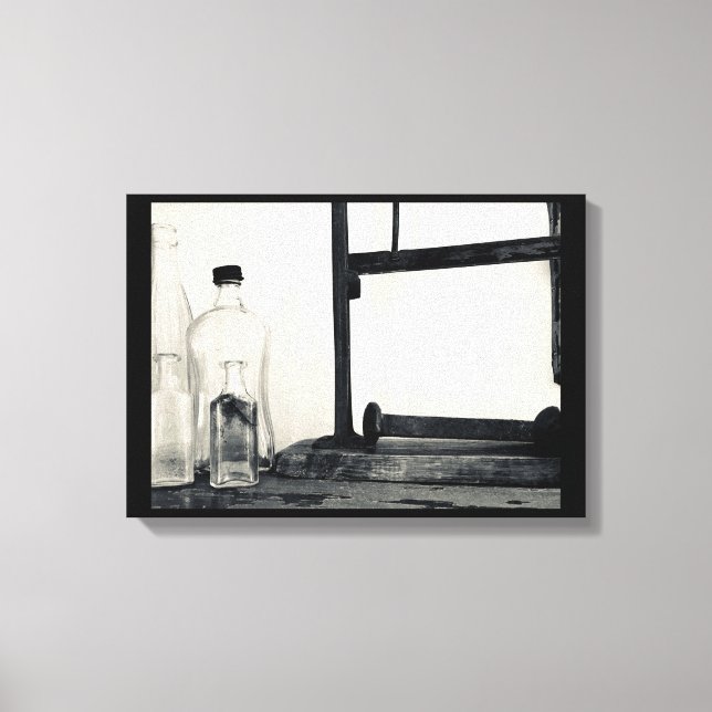 Vintage Objekte Industrielle Leinwand Kunst (Vorderseite)