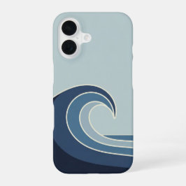 Vintage Ocean Wave iPhone 16 Hülle