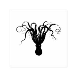 VINTAGE OCTOPUS-BRIEFMARKE PERMASTEMPEL