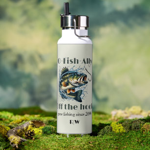 Vintage OFishAlly Im Ruhestand Großer Fisch Vom Ha Trinkflasche