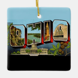 Vintage Ohio Keramikornament