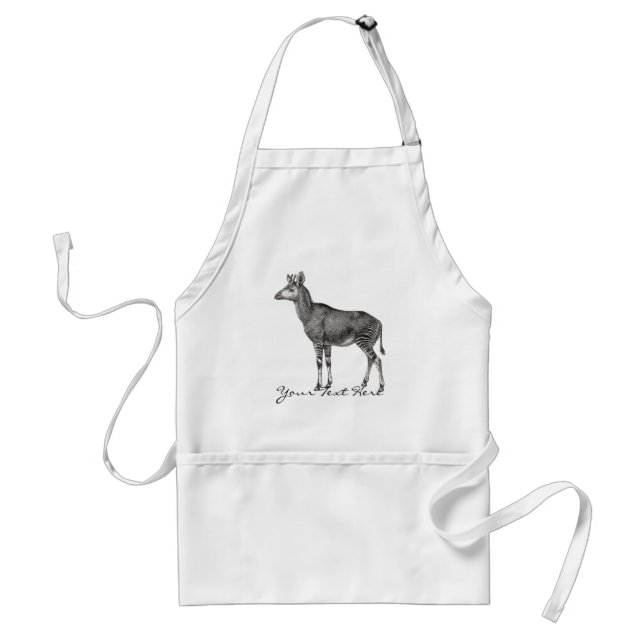 Vintage Okapi Schürze (Vorne)