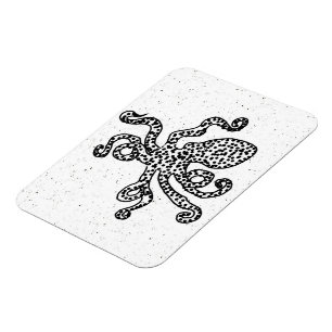 Vintage-Oktopus Magnet