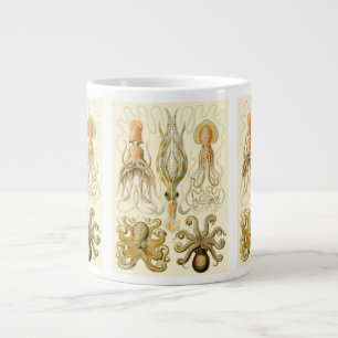 Vintage-Oktopus-Tintenfisch Gamochonia von Ernst H Jumbo-Tasse