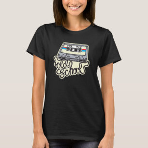 Vintage Old School Achtlinge mischen Tape Cassette T-Shirt