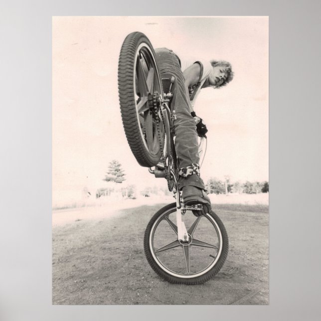 Vintage Old School BMX Poster (Vorne)