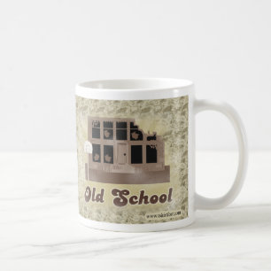 Vintage Old School Funny Illustriert Slogan Tasse