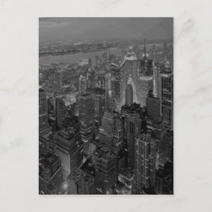 Vintage Old Style New York City Postkarte