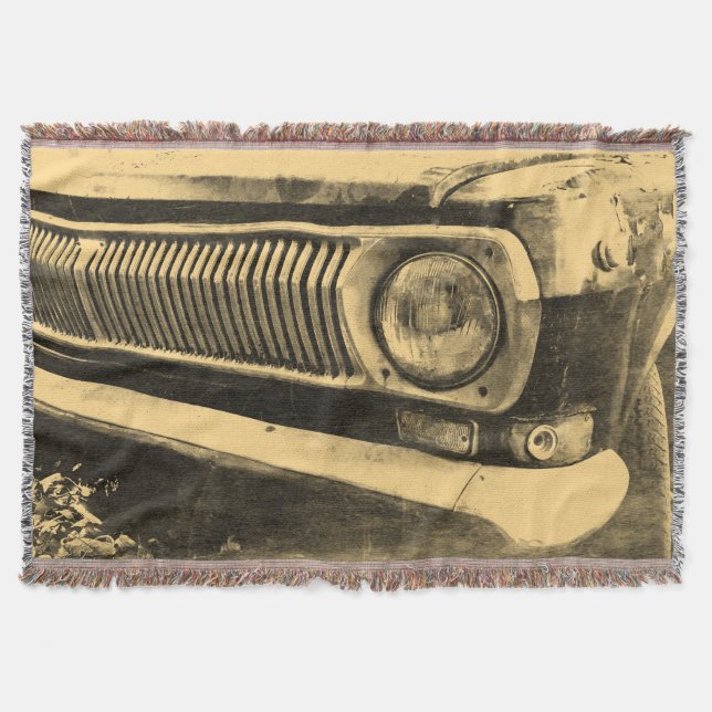 Vintage Oldtimer-Automobilscheinwerfer Decke (Vorderseite)