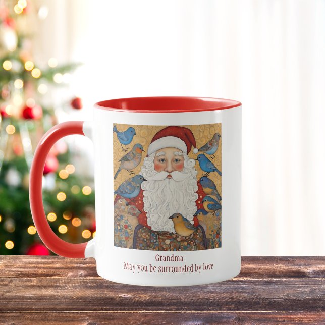 Vintage Oma Weihnachten Tasse (Von Creator hochgeladen)