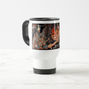 Vintage Oni Shutendoji vs. Minamoto no Yorimitsu Reisebecher