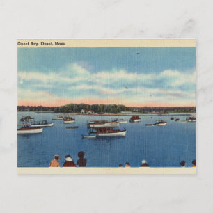 Vintage, Onset Bay, Onset, Massachusetts Postkarte