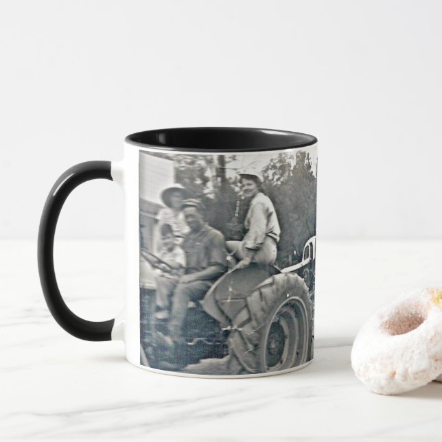 Vintage Opa Earl Kaffeetasse (Mit Donut)