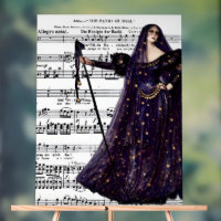 Vintage-Oper-Gotische Königin der Nacht Kunst
