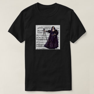Vintage-Oper-Gotische Königin der Nacht Kunst T-Shirt