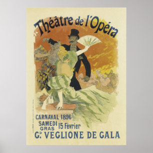 Vintage Opera Posters - Theatre de l'Opera Poster
