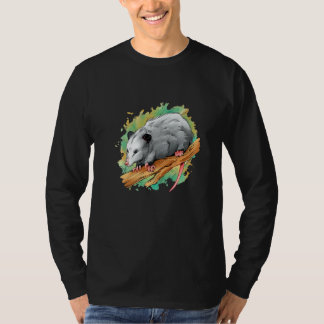 Vintage Opossum Retro Possum Owner Pet Animal T-Shirt