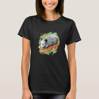 Vintage Opossum Retro Possum Owner Pet Animal T-Shirt