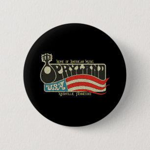 Vintage Opryland USA 1972 Tennessee 70er Spezial-W Button