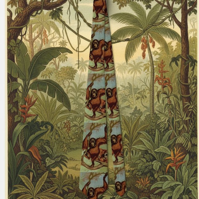 Vintage Orang-Utan Krawatte (Von Creator hochgeladen)