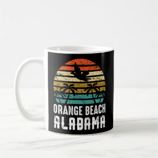 Vintage Orange Beach Alabama Familienurlaub Souven Kaffeetasse