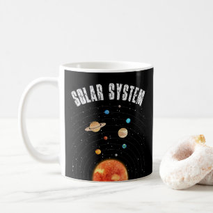 Vintage Orbits der Planeten Astronomie Lover Kaffeetasse