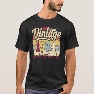 Vintage Originalteile aus dem Jahr 1974 einige tra T-Shirt