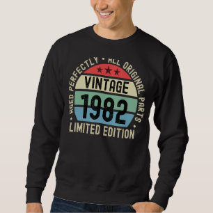 Vintage Originalteile aus dem Jahr 1982, 40. Gebur Sweatshirt