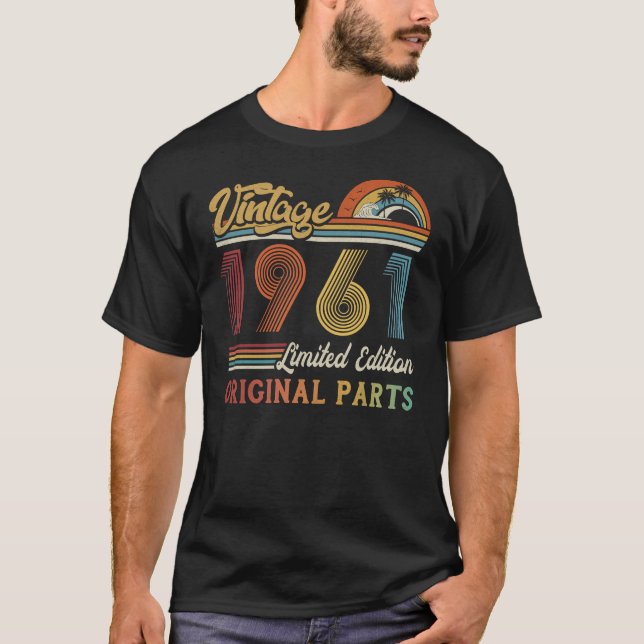 Vintage Originalteile von 1961, limitiert T-Shirt (Vorderseite)