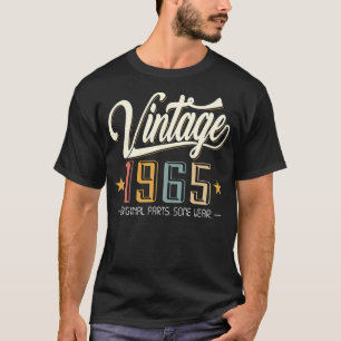Vintage Originalteile von 1965, einige tragen Retr T-Shirt
