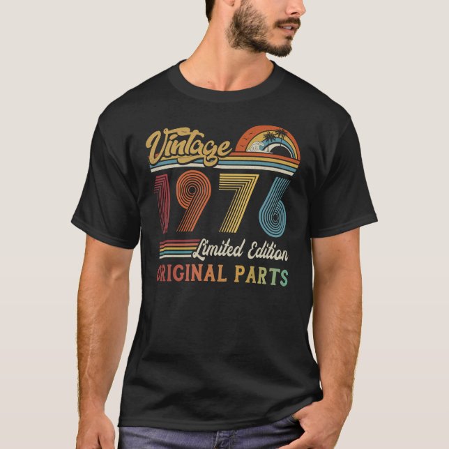 Vintage Originalteile von 1976, limitiert T-Shirt (Vorderseite)