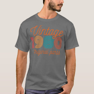 Vintage Originalteile von 1980 T-Shirt