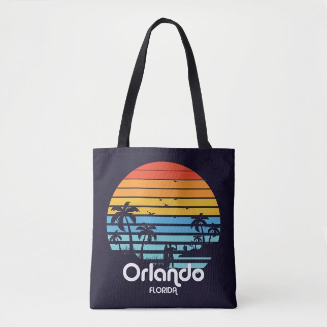Vintage Orlando Florida Sonnenuntergang (Vorderseite)