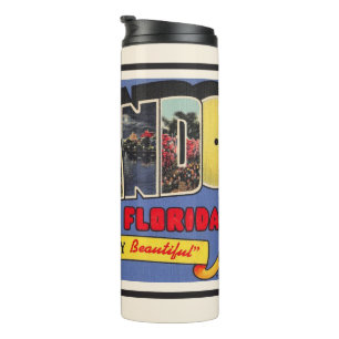 Vintage Orlando Florida Thermosbecher