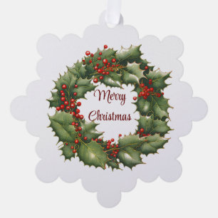 Vintage Ornament-Karte Ornament Karte