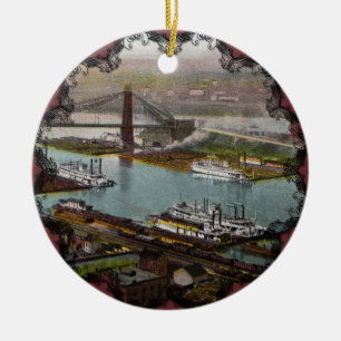Vintage Ornament Pittsburgh 1800