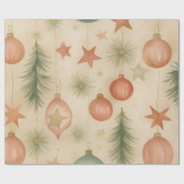 Vintage-Ornament-Verpackungspapier Geschenkpapier
