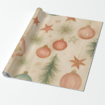 Vintage-Ornament-Verpackungspapier