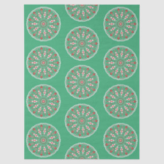 Vintage-Ornament-Weihnachtspapier Seidenpapier